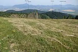 Widok ze szczytu Predná Magura