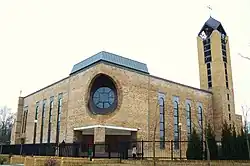 Kościół pw. św. Łukasza Ewangelisty na osiedlu Rusa (kwiecień 2010)