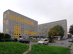 Bloki mieszkalne przy ulicy Orzepowickiej