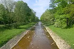 Park zdrojowy, rzeka Tabor