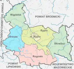 Plan powiatu rypińskiego