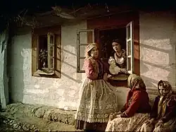 W Bronowicach, ok. 1914.