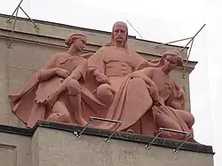 Alegoria przemysłu,Karol Hukan, 1922–1924