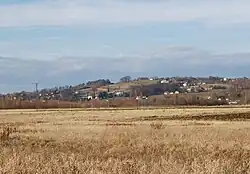 Widok na wieś od strony poł.-wsch.
