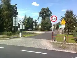 Widok od strony czeskiej (sierpień 2014)