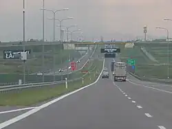 Odcinek wspólny z trasą S12, na zachód Lublina. Widok w stronę Warszawy, maj 2016