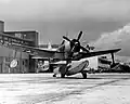 Curtiss SC-1 Seahawk w Naval Air Station Jacksonville na Florydzie w 1946