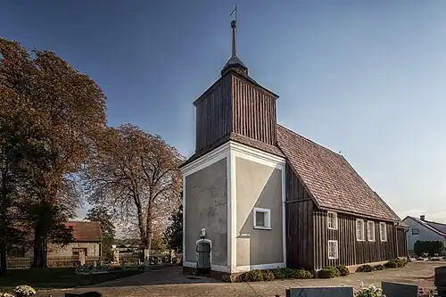 Widok od strony wieży