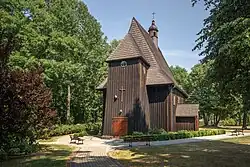 Widok od strony wieży