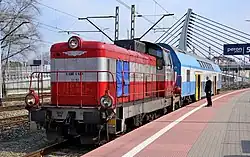 SU42 oraz wagon Bmnopux