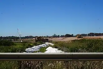 Pierwsze prace budowlane, maj 2019.