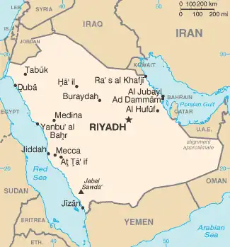 Mapa opisywanego kraju