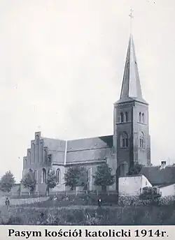 Kościół w 1914