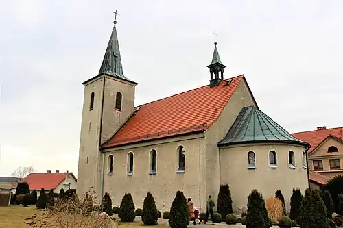 Widok od strony prezbiterium