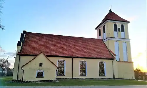 Widok od strony jeziora