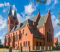 Widok od strony południowo-wschodniej