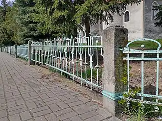 Secesyjne ogrodzenie