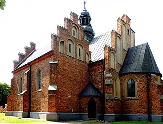 Widok od strony prezbiterium