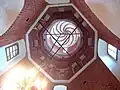 Kopuła wewnętrzna cerkwi św. Aleksandra Świrskiego
