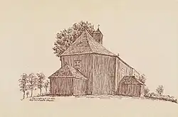 Widok kościoła przed 1917