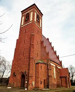 Widok od strony wieży