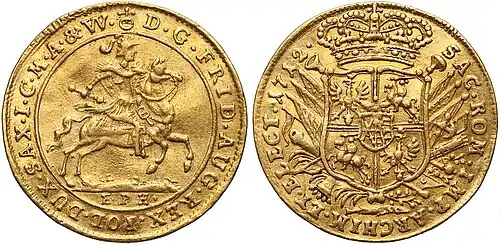 Dukat sasko-polski (1712)