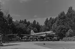 Samolot w Parku Ludowym, lata 60. XX w.