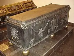 Grób Krzysztofa Radziwiłła w kościele ewangelicko-reformowanym w Kiejdanach