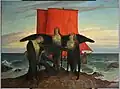 Scena symboliczna na tle morza, ok. 1929 r.