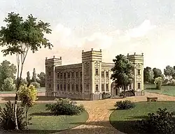 Pałac w Trzebinach, druga poł. XIX w.