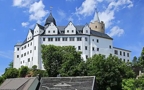 Widok z doliny Zschopau