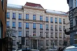 Dawna szkoła św. Floriana, obecnie XX LO (1911)Kraków ul. Szlak 5-7