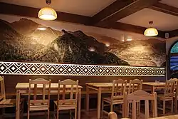 Jadalnia schroniska (po remoncie w 2016)