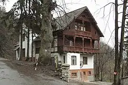 Schronisko w 2008, w czasie remontu