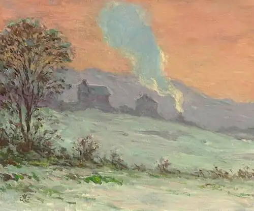 Pejzaż śnieżny (1887)