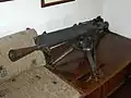 Karabin maszynowy Schwarzlose z czasów I wojny bałkańskiej, zbiory Muzeum Emina Agi w Janinie, Grecja