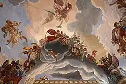 Freski autorstwa Sebastiano Ricciego