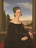 Portret Mathilde Rantzau, ok. 1821