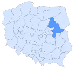 Mapa okręgu