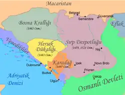 Mapa opisywanego kraju