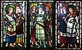 Witraż Archaniołów w kaplicy zamkowej