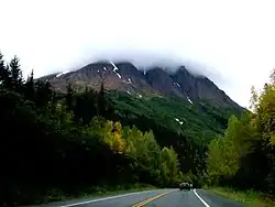 Alaska Route 1 na półwyspie Kenai