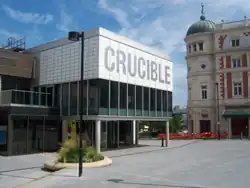 Wejście do Crucible Theatre