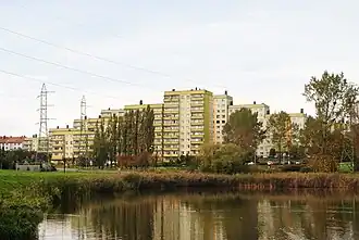 Fragment osiedla Węzłowiec przy ulicy W. Jagiełły