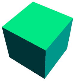 Podobna bryła przypominająca w granicy nieskończonej drzewo iglaste poprzez usuwanie 12 kostek na krawędziach o wymiarze fraktalnym 
  
    
      
        
          log
          
            3
          
        
        ⁡
        (
        27
        −
        12
        )
        ≈
        2,464
        973.
      
    
    {\displaystyle \log _{3}(27-12)\approx 2{,}464973.}
  
 Możliwa jest także jej lżejsza wariacja widoczna jedynie w przekroju kiedy usuwana jest też kostka centralna.