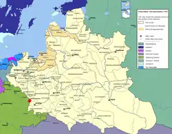 Mapa opisywanego kraju