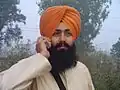 Sikh z turbanem