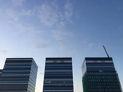 Trzy budynki Silesia Business Centre