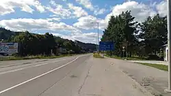 Droga nr 11 w Czadcy