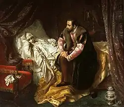 Śmierć Barbary Radziwiłłówny, 1860